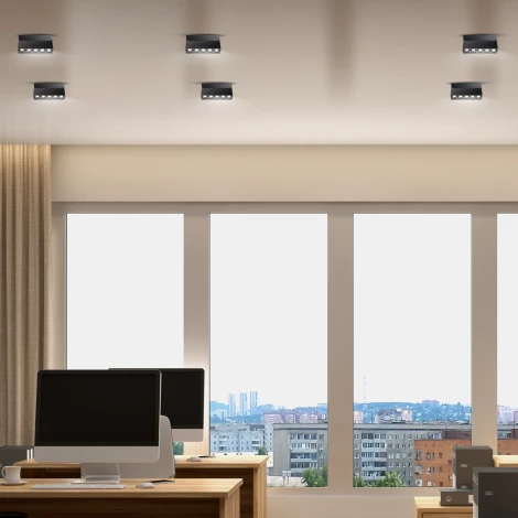 Накладной точечный светильник Novotech Eos 358323 (LED, 220V, IP33)