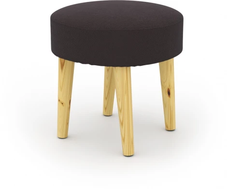 Пуф Arsko Сканди 2 коричневая рогожка