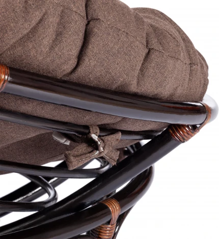 Кресло "PAPASAN" 23/01 W /с подушкой (Коричневый)