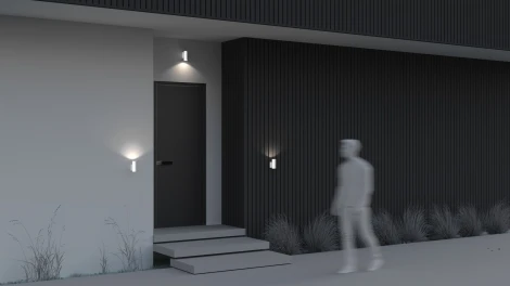 Настенный светильник уличный Maytoni Bowery O574WL-01W (220V, IP54)