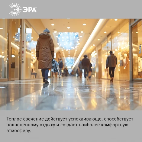 Лампочка светодиодная E27 20 Вт ЭРА LED POWER 20W-2700-E27 LED POWER T80-20W-2700-E27