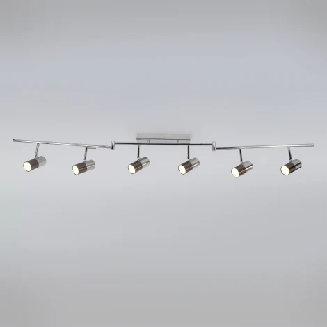 Спот Eurosvet Mini Topper 20086/6 LED хром/черный жемчуг