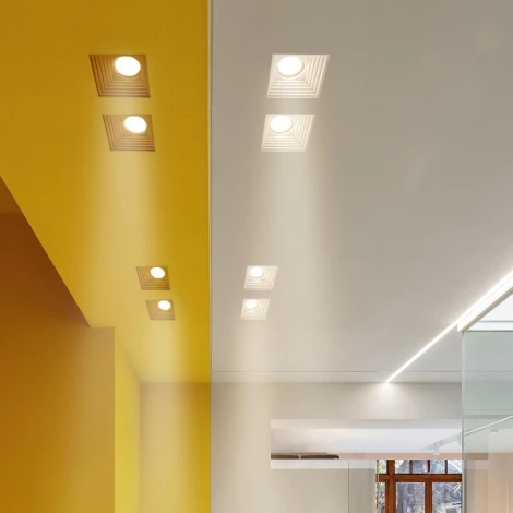 Гипсовый встраиваемый светильник под гипсокартон под покраску Loft It Ghost 10356B (220V)