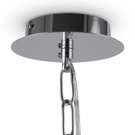 Подвесной светильник Maytoni Gelid MOD184-PL-04-CH (220V, на цепи, круглые, узор в клетку)