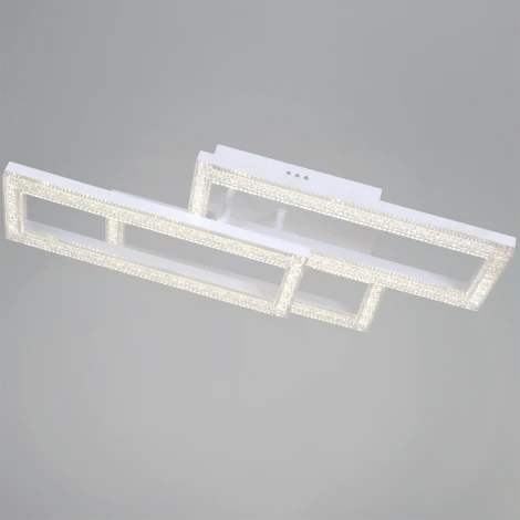 Потолочная люстра светодиодная на штанге с регулировкой цветовой температуры, яркости и ночным режимом Reluce 89560-0.3-03B WH