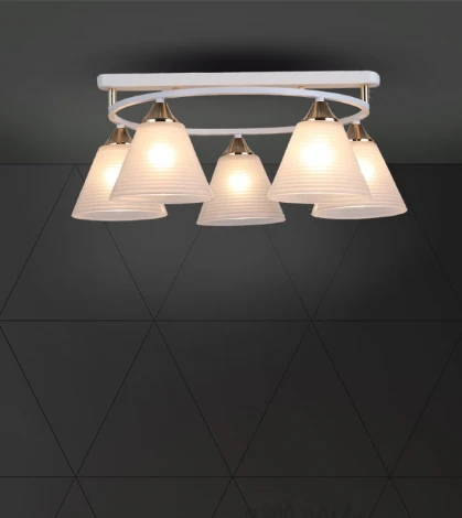 Потолочная люстра Wedo Light Gredi WD3634/5C-WT-FGD-WT