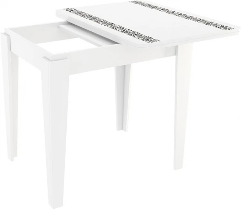 Стол обеденный раскладной Фантазия, цвет белый Mebelson (арт.KM-0216.0133)