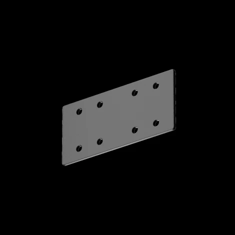 Прямой коннектор 1шт Gravity накладной черный (магнитный) Maytoni Technical TRA004C-21S (48V)