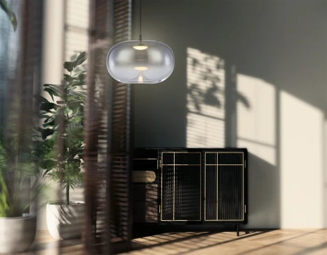 Подвесной светодиодный светильник Ambrella High Light LH11082 (220V, на проводе, круглые)