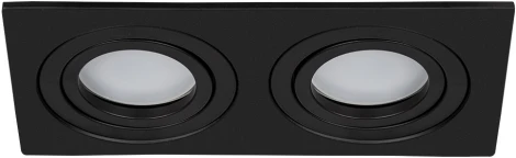 Точечный светильник встраиваемый Arte Lamp Tarf A2168PL-2BK (220V)