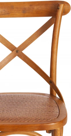 Стул CROSS BAR (mod.CE6002) дерево береза, 49.5*52.5*117, Груша (№3) Tetchair 12820