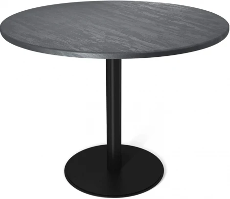 Стол Sheffilton SHT-TU43/TT 90 МДФ черный муар/каменный уголь