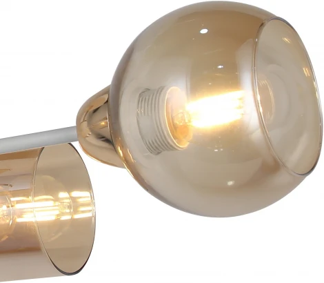 Потолочная люстра на штанге ILLUMICO IL8243-4COU-79 WH GD (220V)