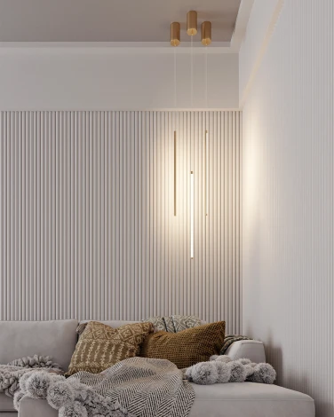 Подвесной светильник LED SP-UMBRA-HANG-V-L600-10W Day4000 (GD, 120 deg, 230V) (Arlight, IP20 Металл) 036951