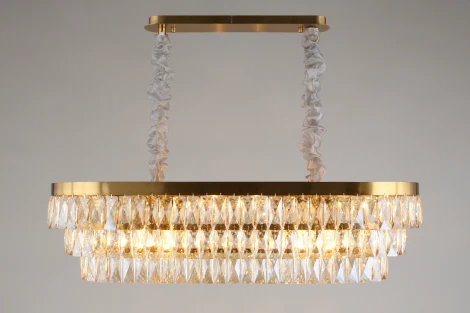 Подвесная люстра Francheska APL.837.03.12 Aployt (220V, хрусталь, на цепи)