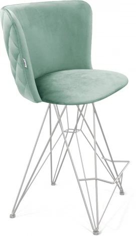 Стул полубарный SHT-ST36-3/S66-1 нежная мята/хром лак Sheffilton 9224532701