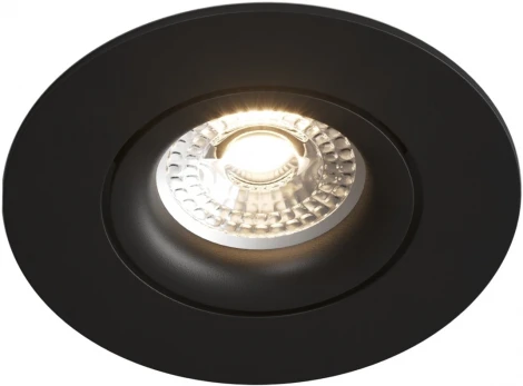 Встраиваемый светильник DK2037 DK2037-BK (220V, круглые)