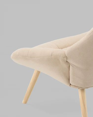 Кресло Олби Страйпс бежевый Stool Group арт.УТ000040103