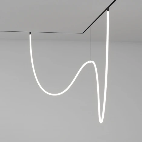 Трековый светильник с гибким неоном магнитный 100W 4200K Full light N05 Elektrostandard Slim Magnetic 85028/01 (LED, 48V)