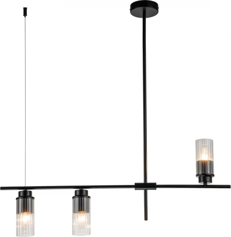 Потолочная люстра на штанге Escada Reverse 2100/3P E14*40W Black (220V)