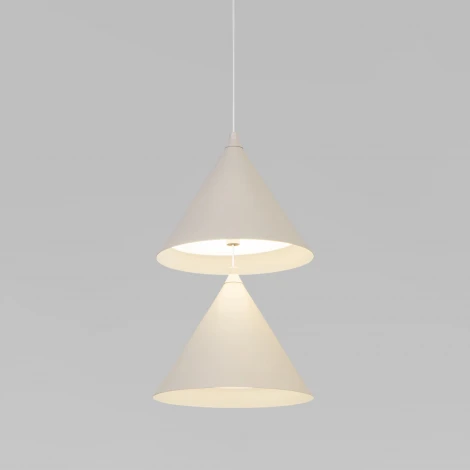 Подвесной светильник светодиодный Eurosvet Peak 604052 LED бежевый