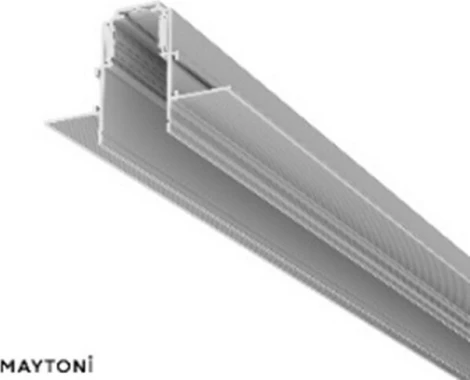 Шинопровод магнитный Maytoni Busbar trunkings Exility TRX034-422.12W 2м встраиваемый под ГКЛ 12,5мм, белый (48V)
