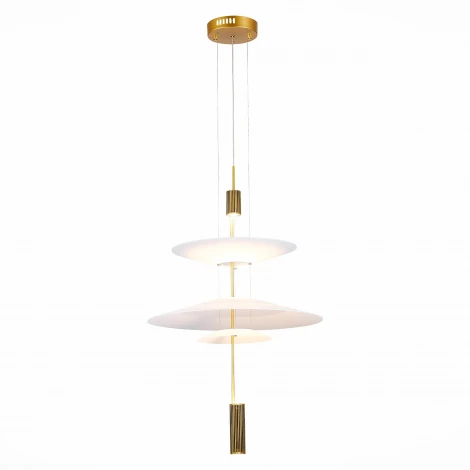 Подвесной светильник светодиодный Isola SL6101.213.01 (220V, на тросе, круглые, летающая тарелка)