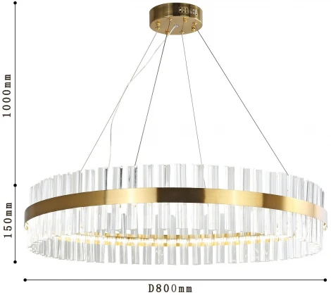 Подвесная люстра Favourite Placerat 4012-8P