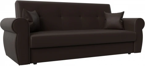 Диван-книжка Лига-019 (Коричневый/Экокожа) Лига Диванов арт.118384