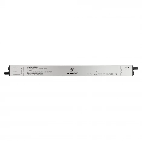 Блок питания ARPV-LG48160-LINEAR-PFC (48V, 3.34A, 160W) (Arlight, IP67 Металл, 5 лет) 034895