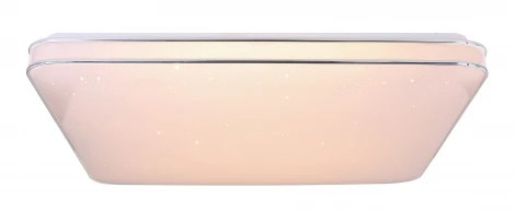 Потолочный светильник светодиодный с пультом регулировкой цветовой температуры и яркости Lassy 48406-48SH Globo (220V, умный дом - Tuya Smart)