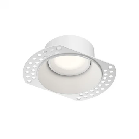 Точечный встраиваемый светильник под шпатлевку Denkirs Spot Hide DK2140-WH