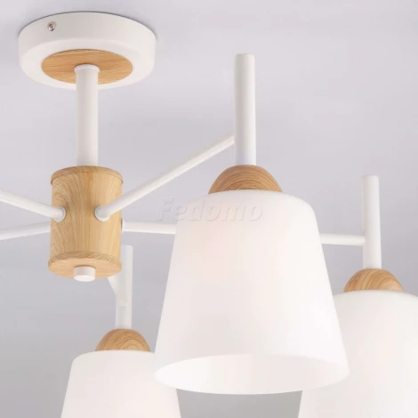 Потолочная люстра Eurosvet Fresco 70085/5 белый (220V)