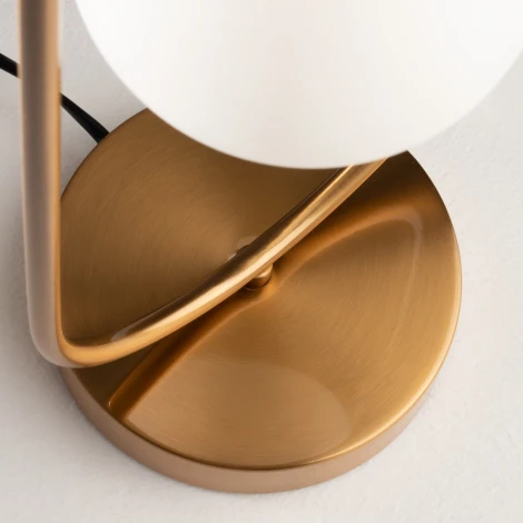 Интерьерная настольная лампа Freya Inversion FR5233TL-01BS (220V, выключатель, шар)