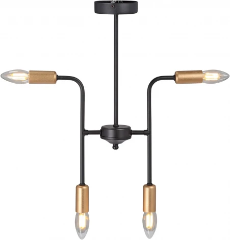 Потолочная люстра на штанге V3022-1/4PL Vitaluce (220V)