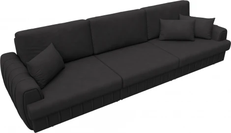 Диван прямой Лига-057 НПБ Лонг Лига Диванов (Замша) арт.129255