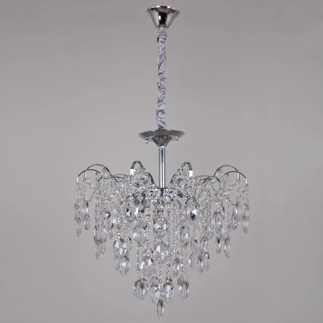 Подвесная люстра хрустальная Reluce 56760-0.4-500 MX CH