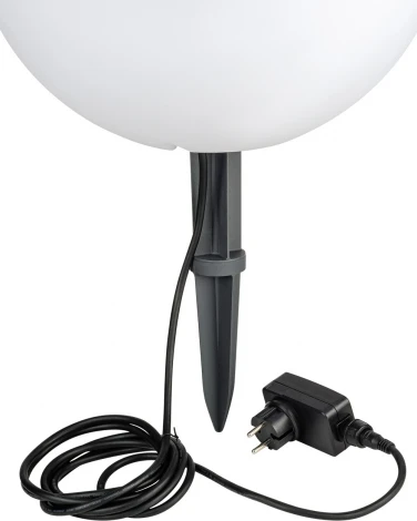 Грунтовый светильник светодиодный с пультом Oasis Light HAMBURG W2001 Gr (12V, шар, IP65)