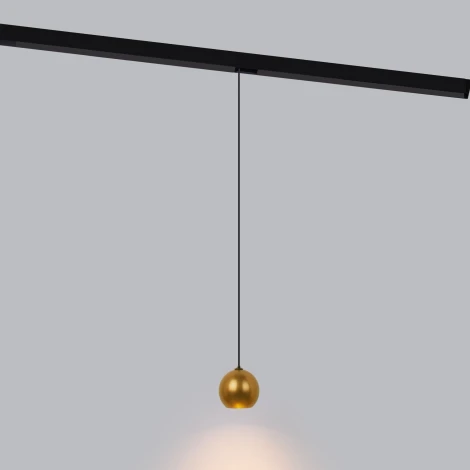 Трековый светильник магнитный 5W 4200K Event (латунь) Elektrostandard Slim Magnetic 85040/01 (LED, 48V, шар)