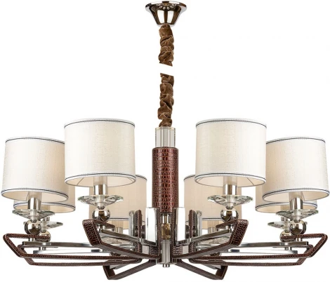 Подвесная люстра AM Group ROMEO ROMEO SP8 COFFEE (220V, на цепи)