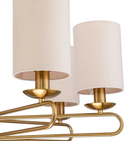 Потолочная люстра на штанге Eclipse 10166/7PL E14*40W Brass (220V)