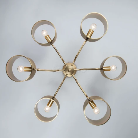 Потолочная люстра Wi-Fi Bogate's Pallada 293/6 (220V, управление смартфоном, голосовое управление, умный дом - Minimir Home, Алиса, Маруся, Салют)