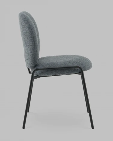 Стул Моллек букле темно-серый Stool Group арт.УТ000041522