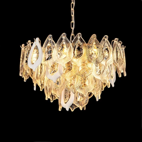 Подвесная люстра хрустальная Modelux ML.6197.600 GD