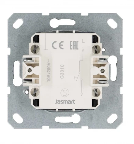 Кнопка звонка (мокко) Jasmart G-Classic G3010Z