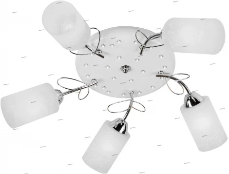 IDLamp Alda 841/5PF-LEDWhitechrome