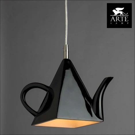 Подвесной светильник Arte Lamp Caffetteria A6604SP-1BK (220V, на проводе)