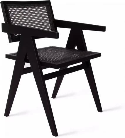 Стул с подлокотниками Franz, бук натуральный, лак венге Top Concept (20849)