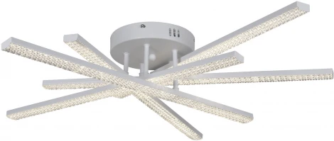 Потолочная люстра светодиодная на штанге с пультом Reluce 77138-0.3-05 (регулировка яркости, 220V)