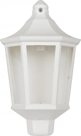 Настенный фонарь уличный ЭРА НБУ 06-60-003 У1 белый прозр. (220V, IP44)